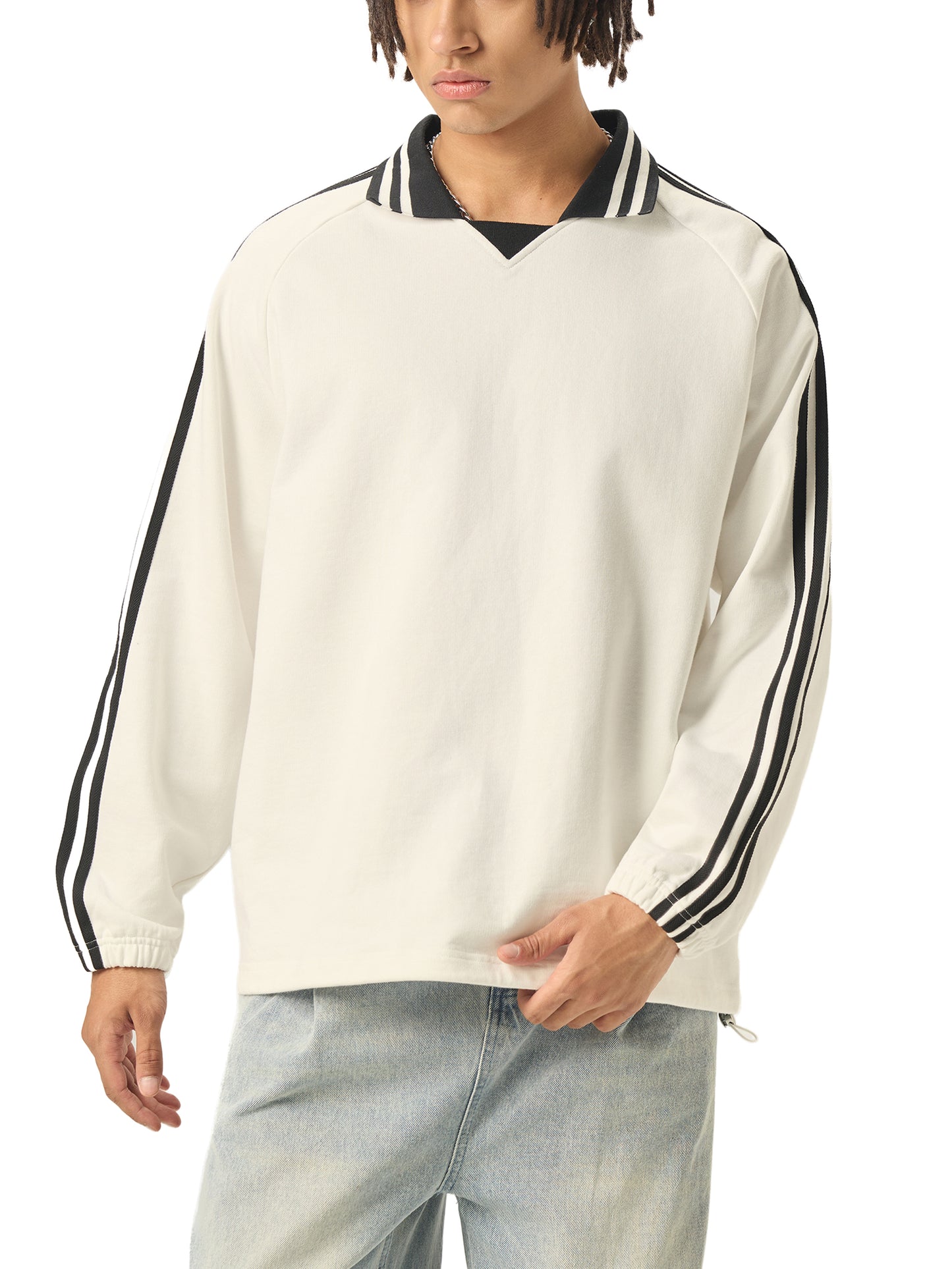 Celeste Noir Collar Sweater