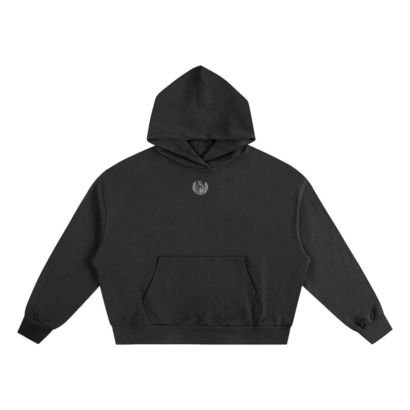Céleste Noir Oversized Starry Hoodie